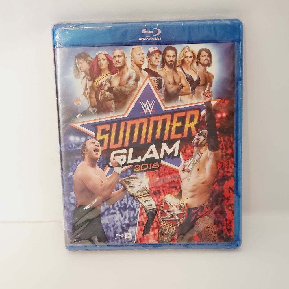 Sealed! WWE Summer Slam 2016 - Blu-Ray Disc (factory sealed)